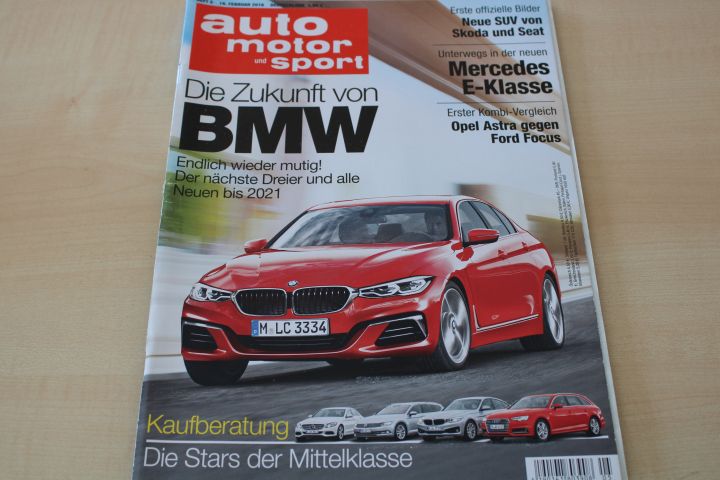 Deckblatt Auto Motor und Sport (05/2016)